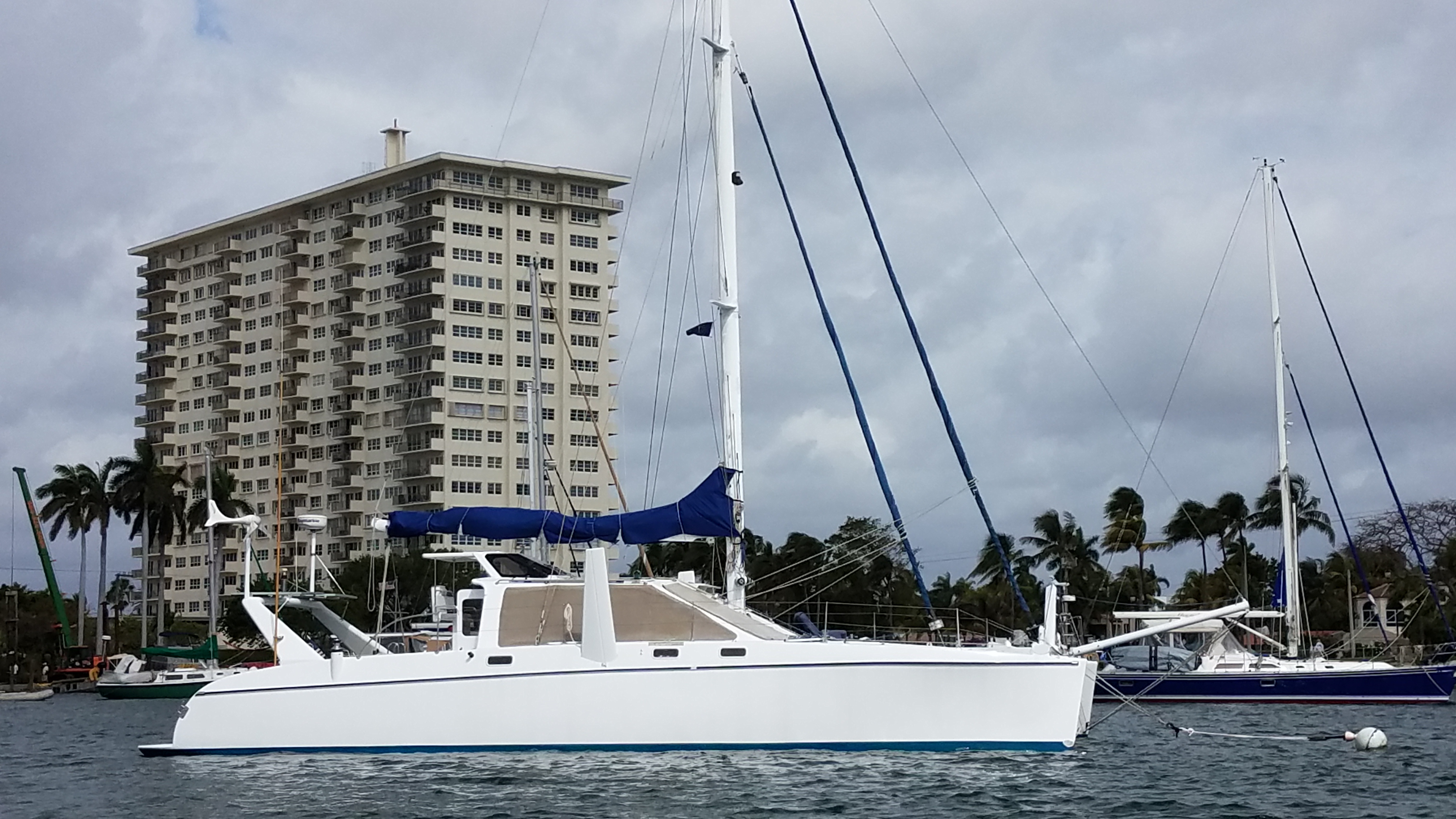Used Sail Catamaran for Sale 2002 Crowther 47 